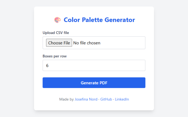 Color Palette Generator thumbnail