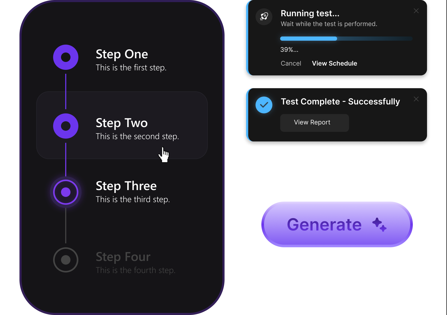 Test Modal UI